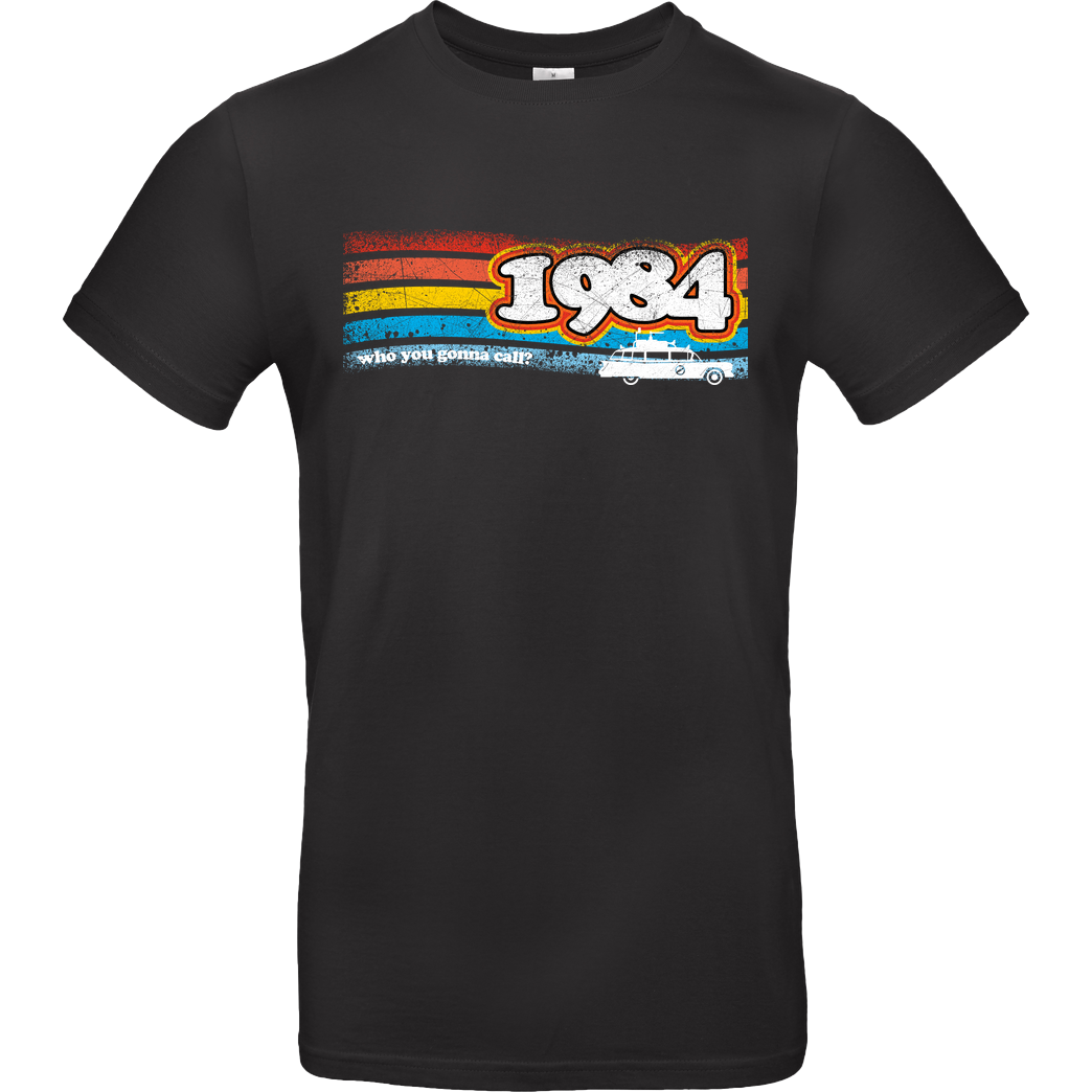 Rocketman 84 Buster T-Shirt B&C EXACT 190 - Schwarz