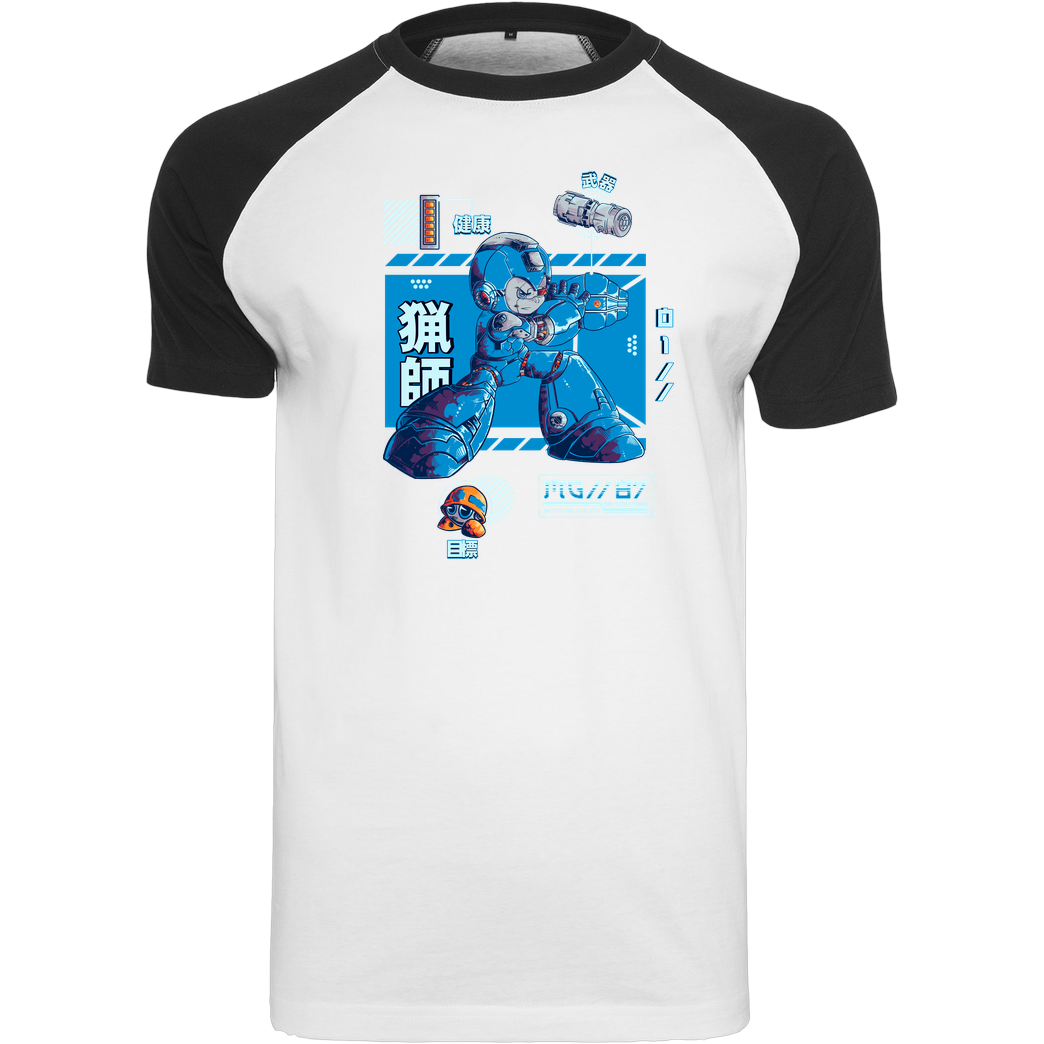 Klinsmann Artificial Hunter 01 T-Shirt Raglan-Shirt weiß
