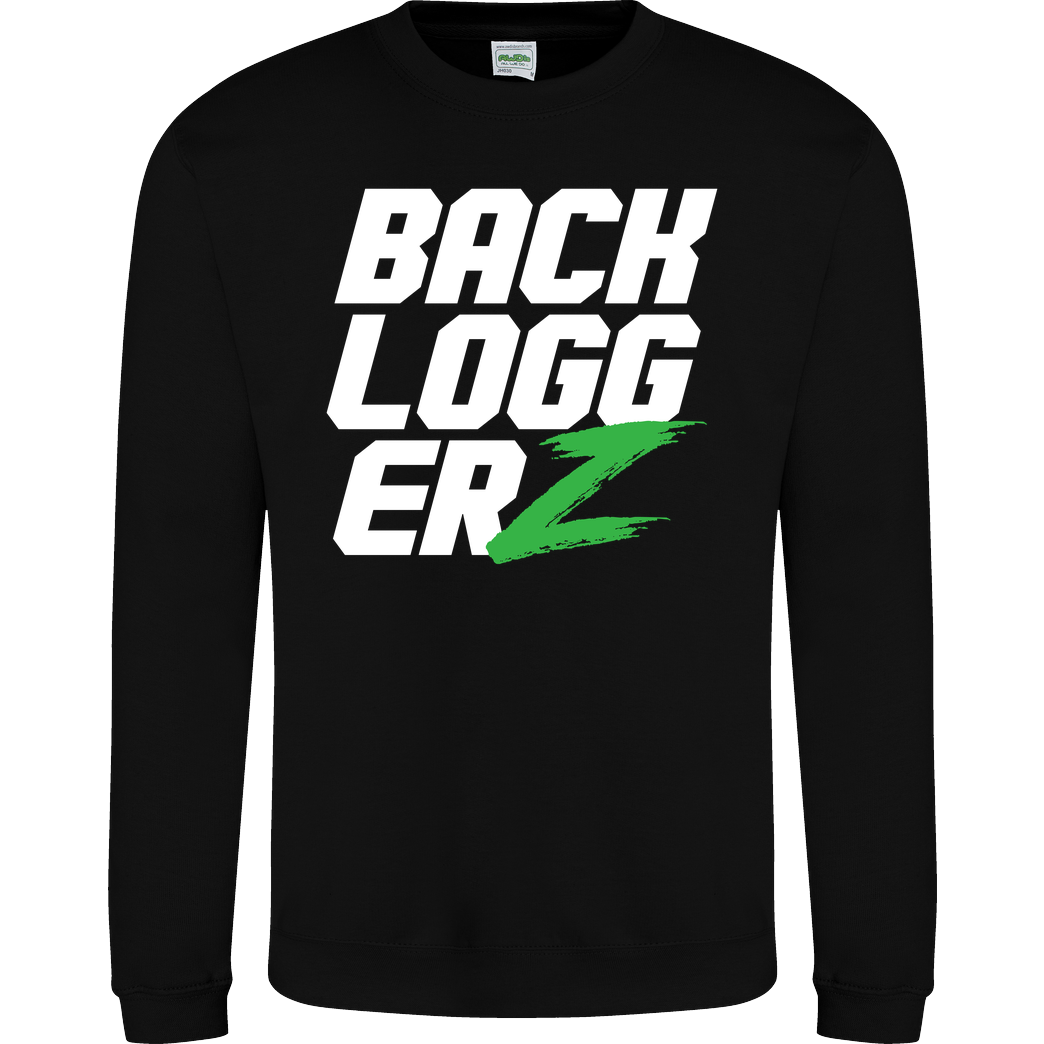 Backloggerz BackloggerZ - Logo Sweatshirt JH Sweatshirt - Schwarz