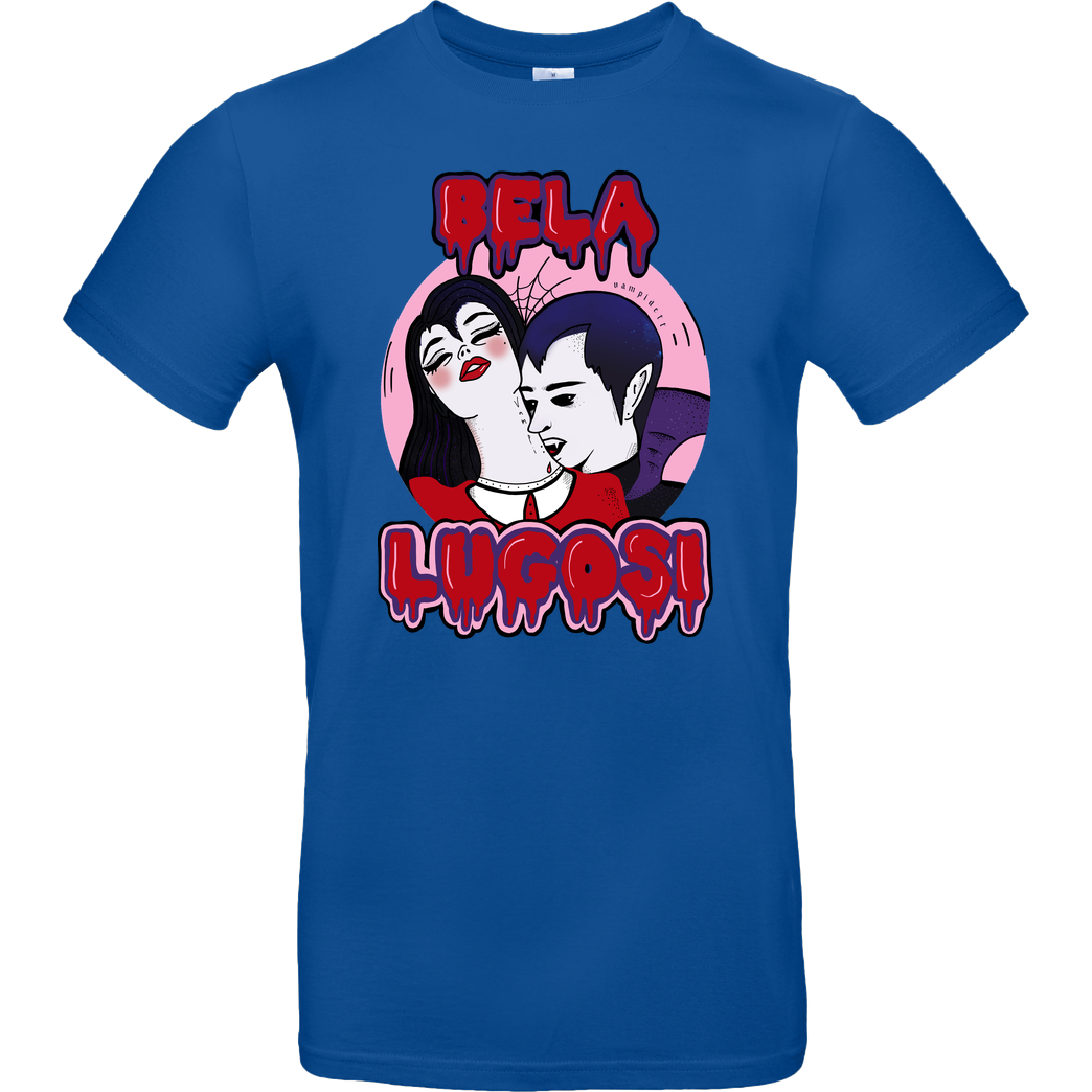 Vampidett Bela Lugosi T-Shirt B&C EXACT 190 - Royal