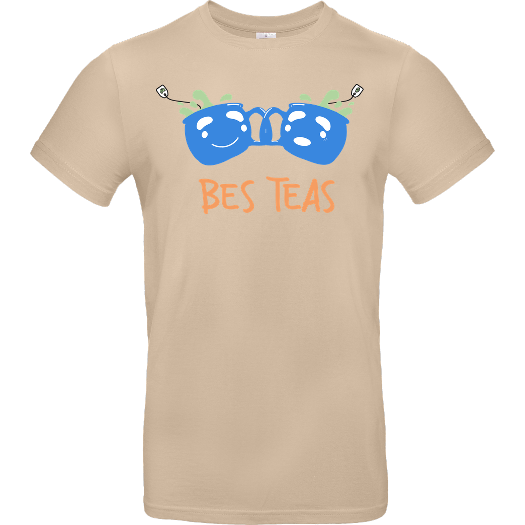 None BES-TEAS T-Shirt B&C EXACT 190 - Sand