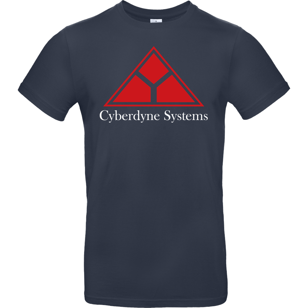 None Cyberdyne Systems T-Shirt B&C EXACT 190 - Navy