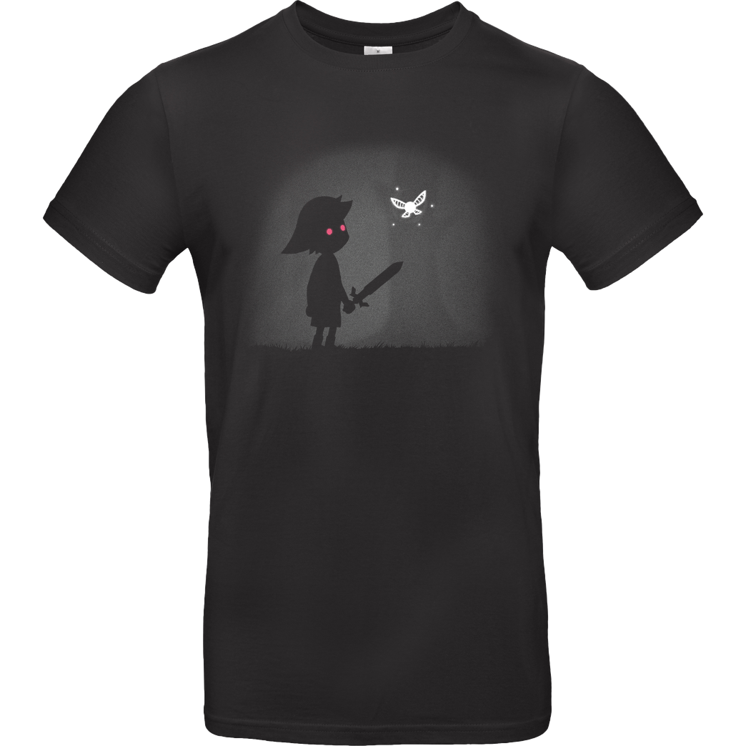Tembart Dark Linkbo T-Shirt B&C EXACT 190 - Schwarz