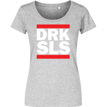 DRK SLS Damenshirt heather grey