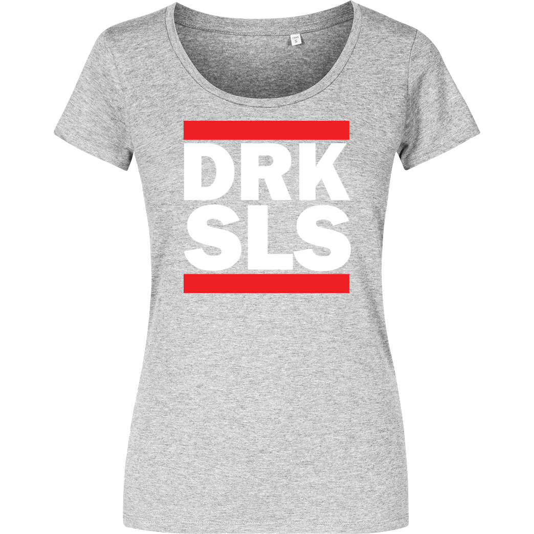 Backloggerz DRK SLS T-Shirt Damenshirt heather grey