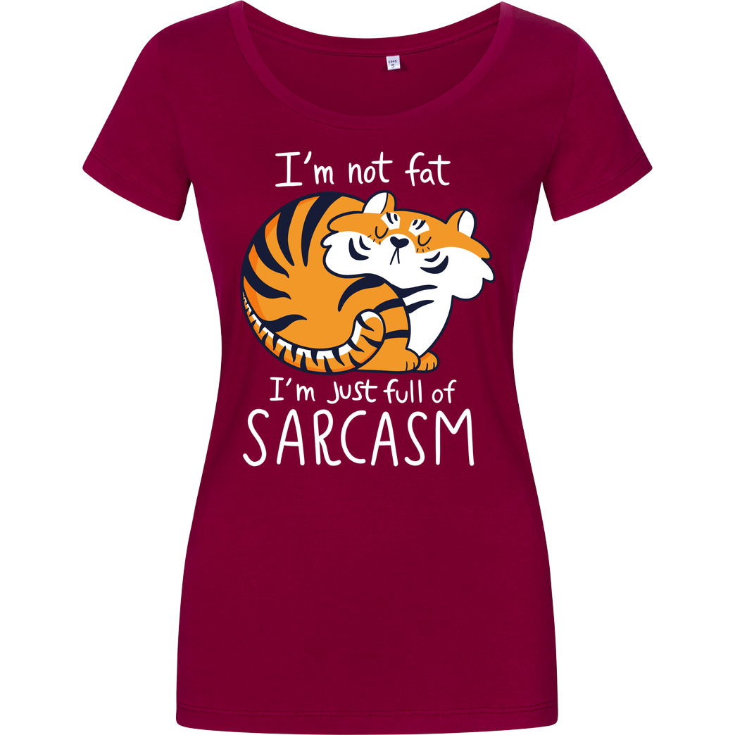 TaylorRoss1 Full of Sarcasm T-Shirt Damenshirt berry