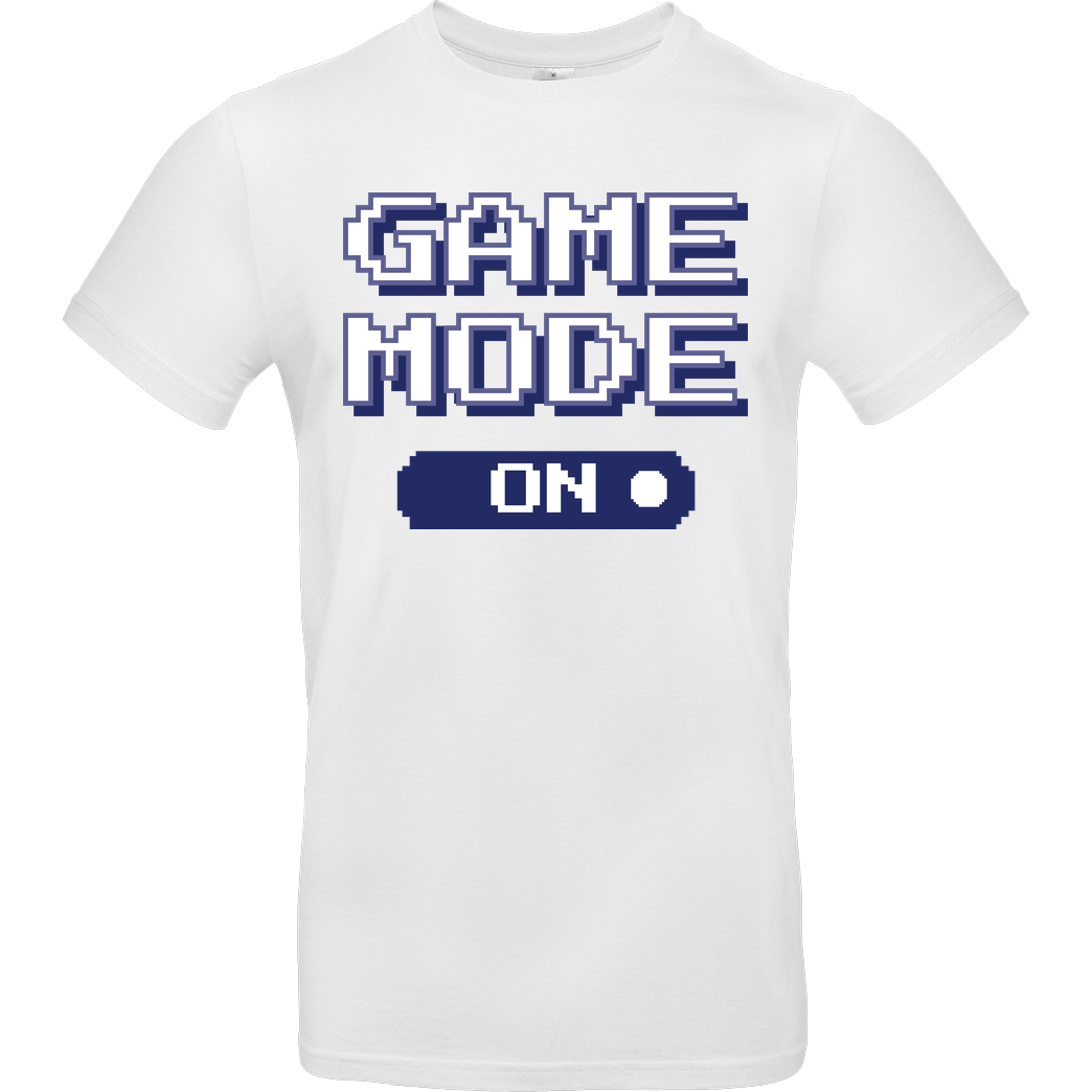 Jonz Game Mode On T-Shirt B&C EXACT 190 - Weiß