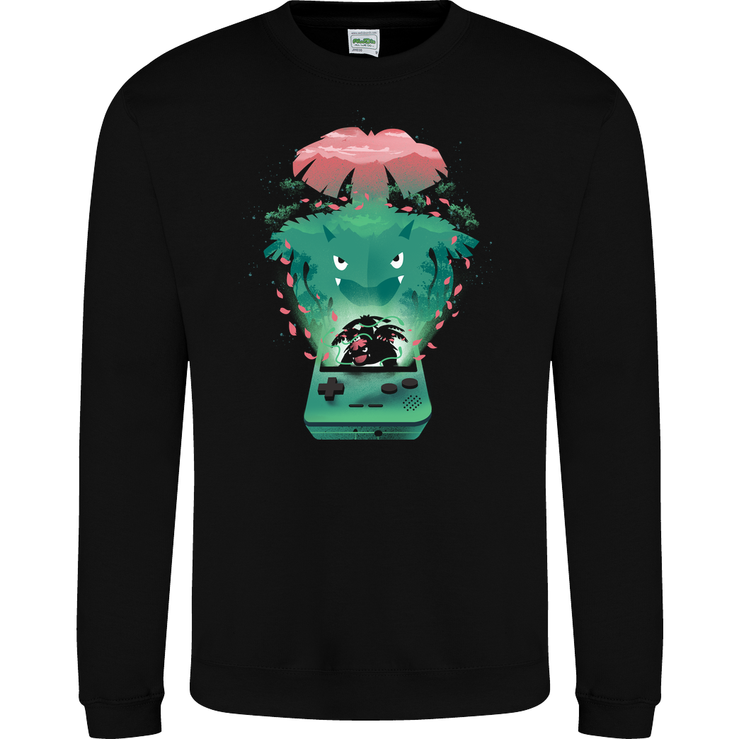 Dandingeroz Green Pocket Monster Sweatshirt JH Sweatshirt - Schwarz