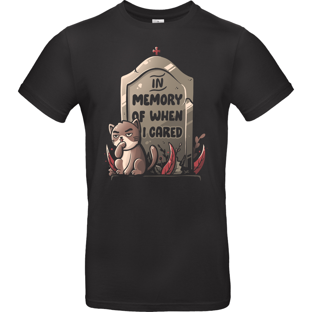EduEly In Memory T-Shirt B&C EXACT 190 - Schwarz
