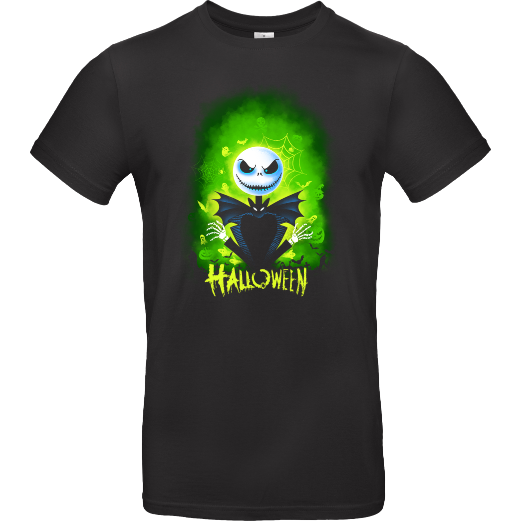 erion_designs It's Halloween T-Shirt B&C EXACT 190 - Schwarz