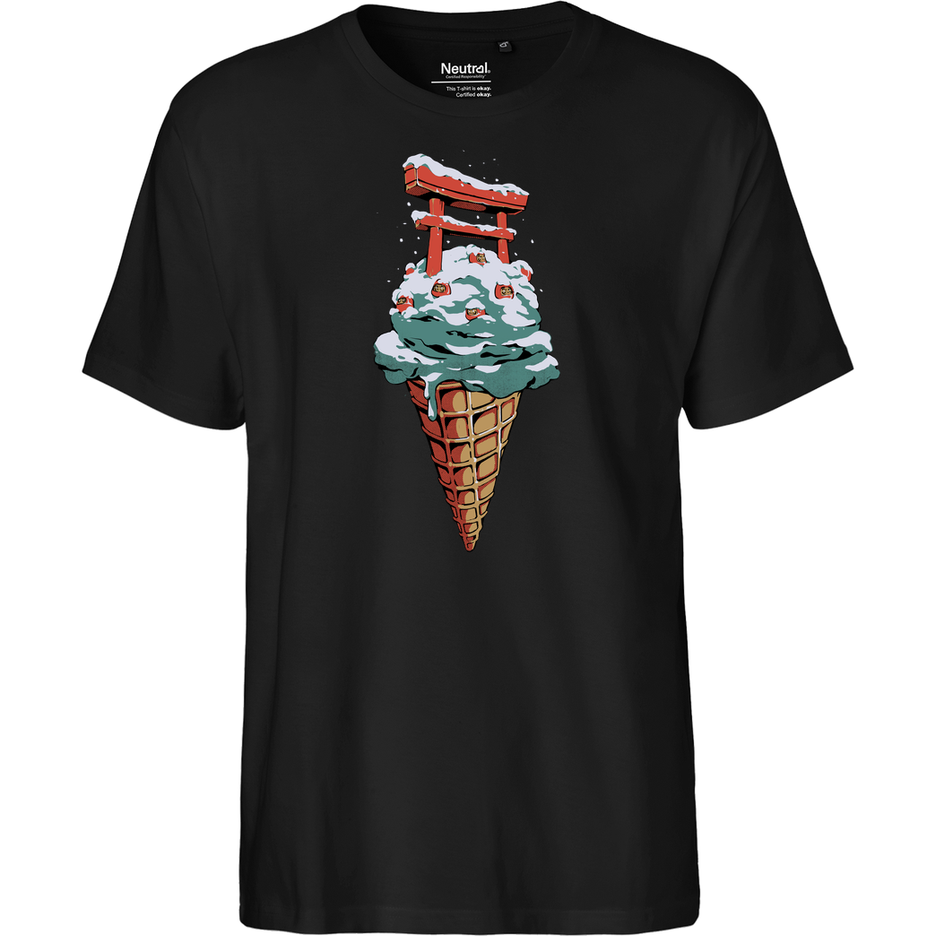Ilustrata Japanese Flavor T-Shirt Fairtrade T-Shirt - schwarz