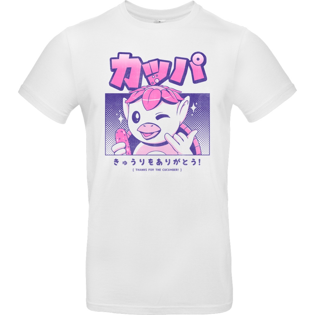 Ilustrata Japanese Kappa T-Shirt B&C EXACT 190 - Weiß