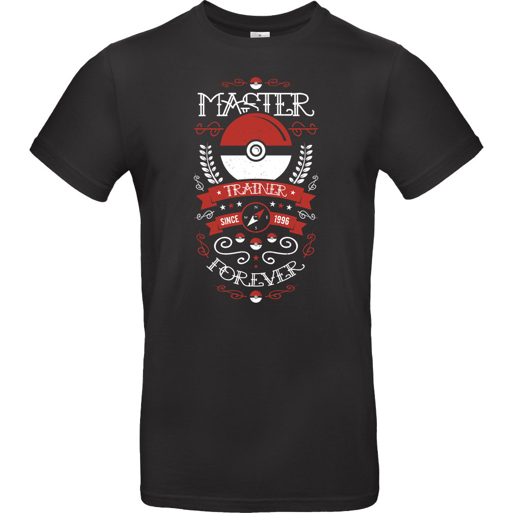 AlundrART Master Trainer T-Shirt B&C EXACT 190 - Schwarz