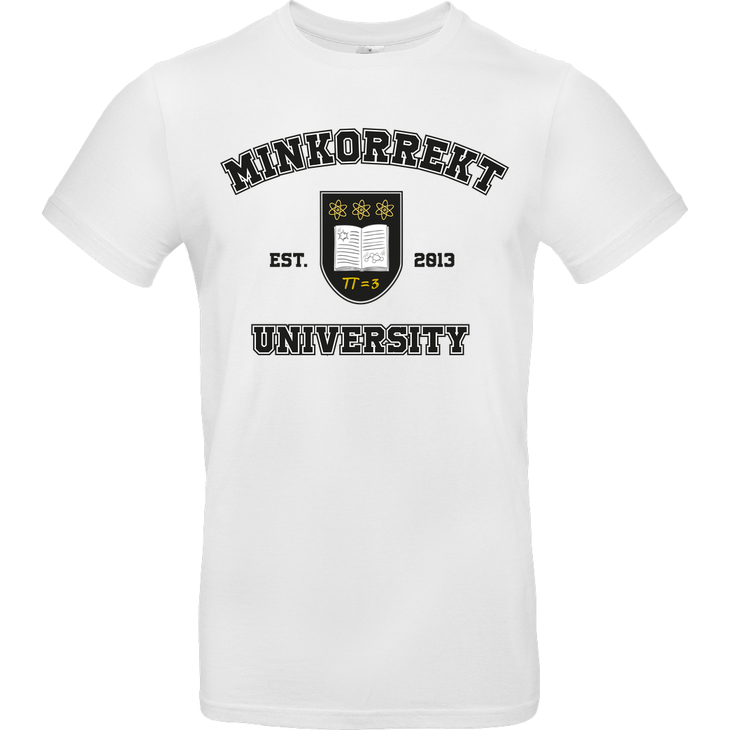 Methodisch inkorrekt! Methodisch inkorrekt - University T-Shirt B&C EXACT 190 - Weiß