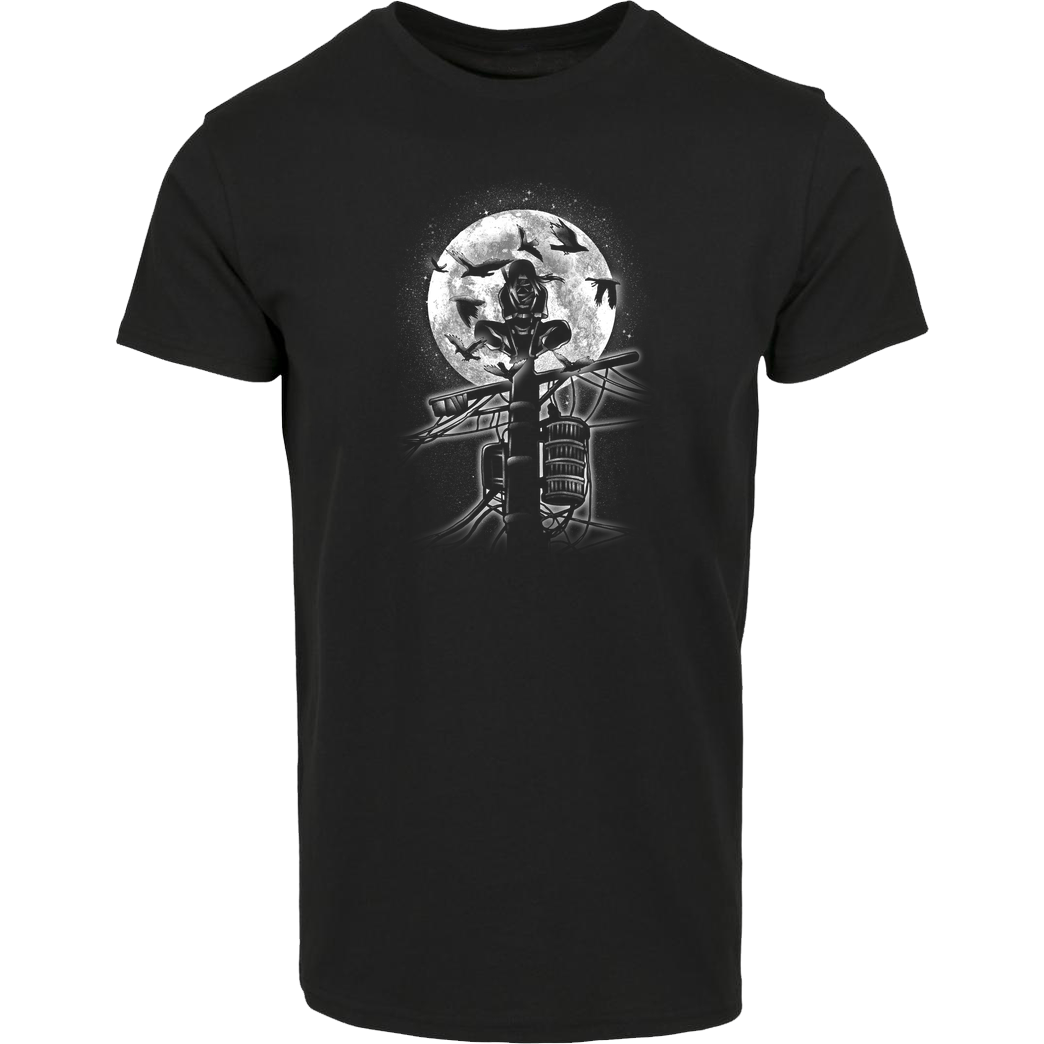 Fanfreak Moonlight Fateful Night T-Shirt Hausmarke T-Shirt  - Schwarz