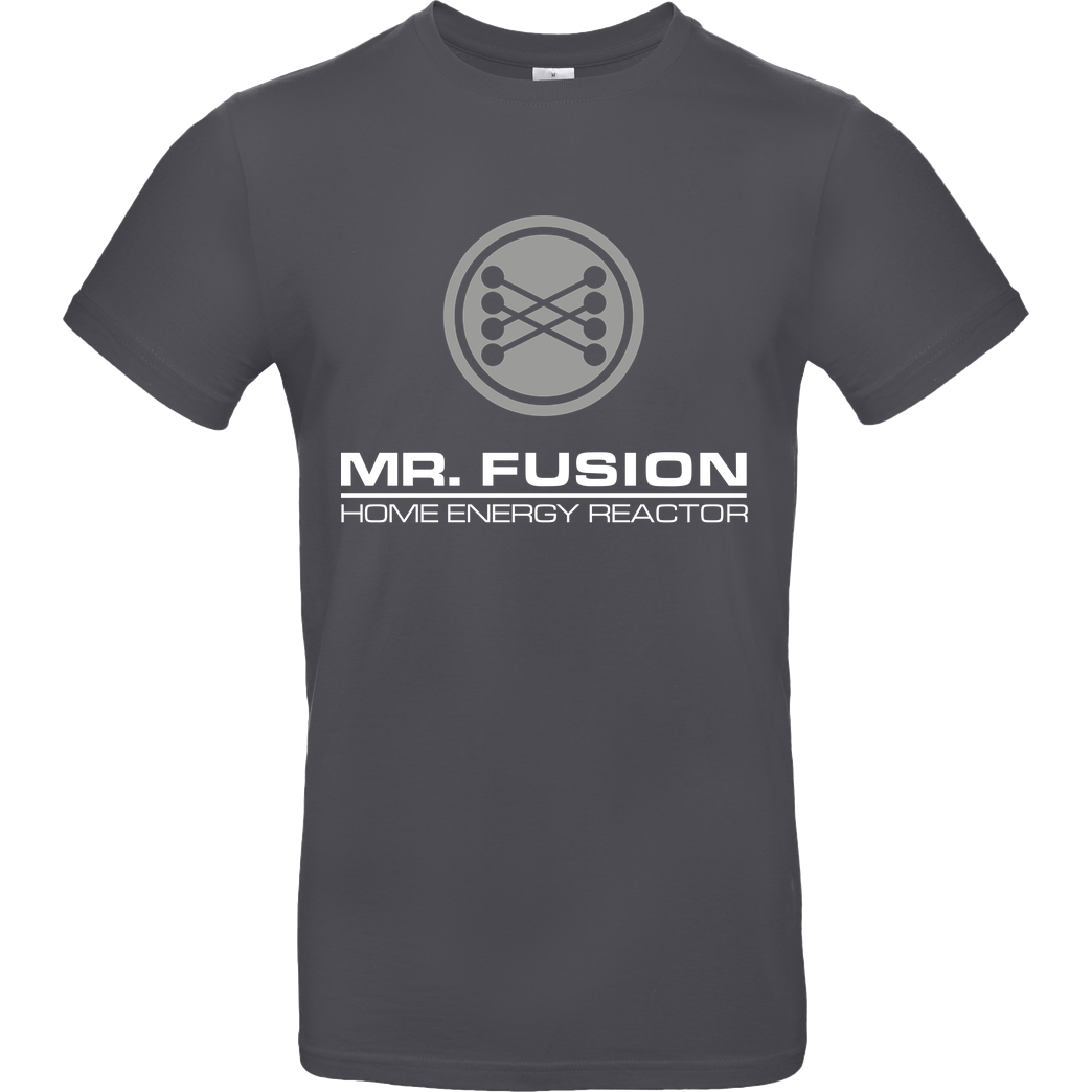 None Mr.Fusion T-Shirt B&C EXACT 190 - Dark Grey