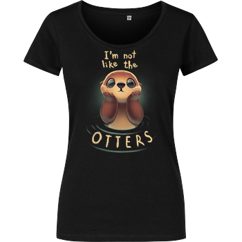 Not like the Otters Damenshirt schwarz