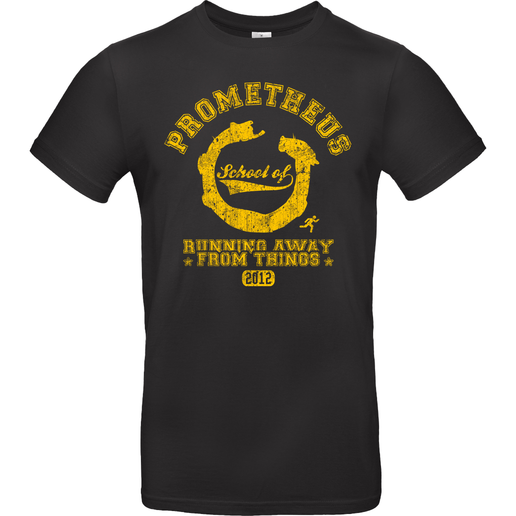 BomDesignz Prometheus T-Shirt B&C EXACT 190 - Schwarz