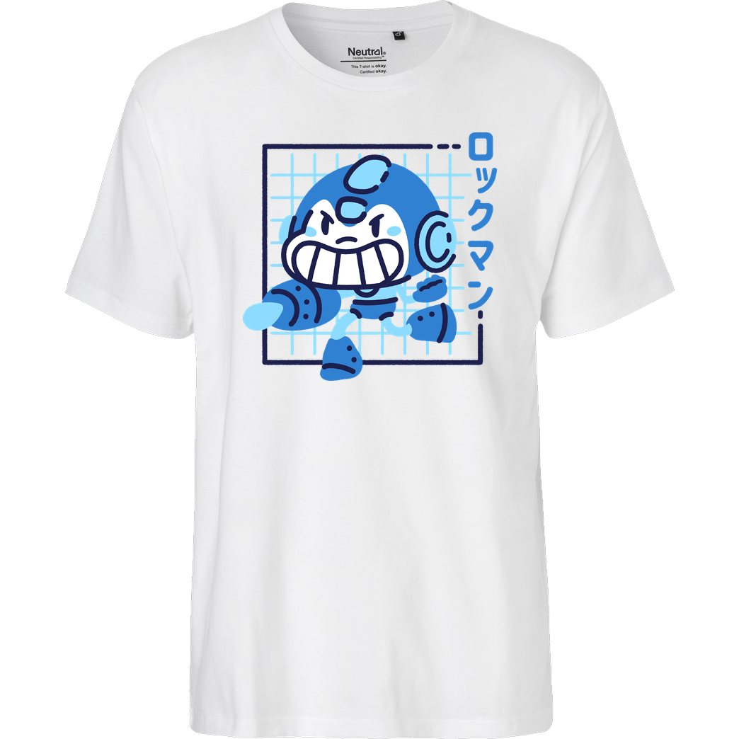 Demonigote Shirts Rokku Kid T-Shirt Fairtrade T-Shirt - weiß