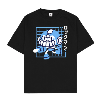Rokku Kid Oversize T-Shirt - Schwarz