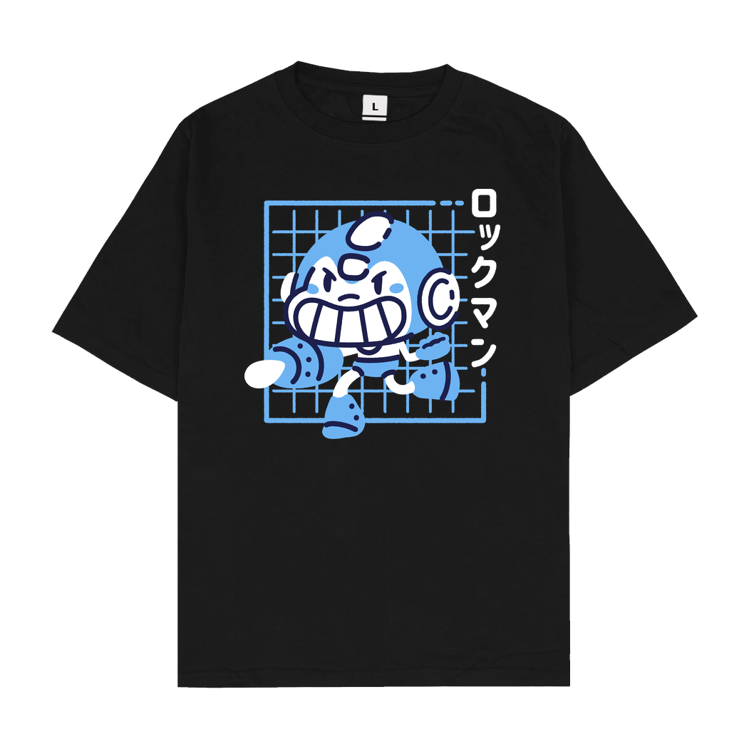 Demonigote Shirts Rokku Kid T-Shirt Oversize T-Shirt - Schwarz