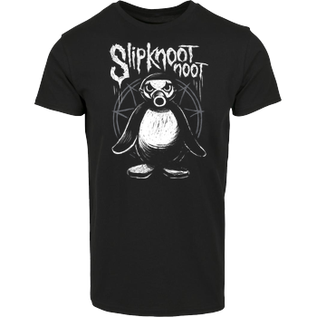 Slipknootnoot Hausmarke T-Shirt  - Schwarz
