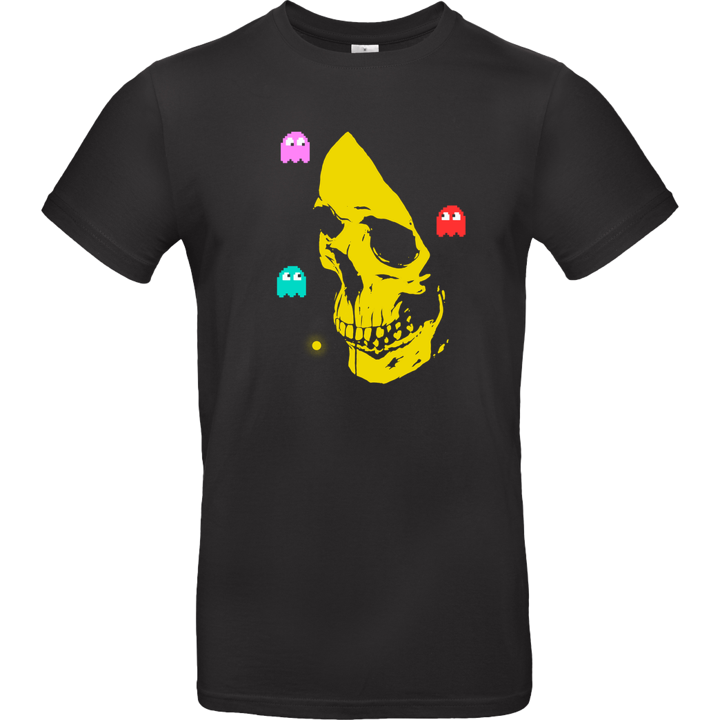 Eoli Studio Terror Game T-Shirt B&C EXACT 190 - Schwarz