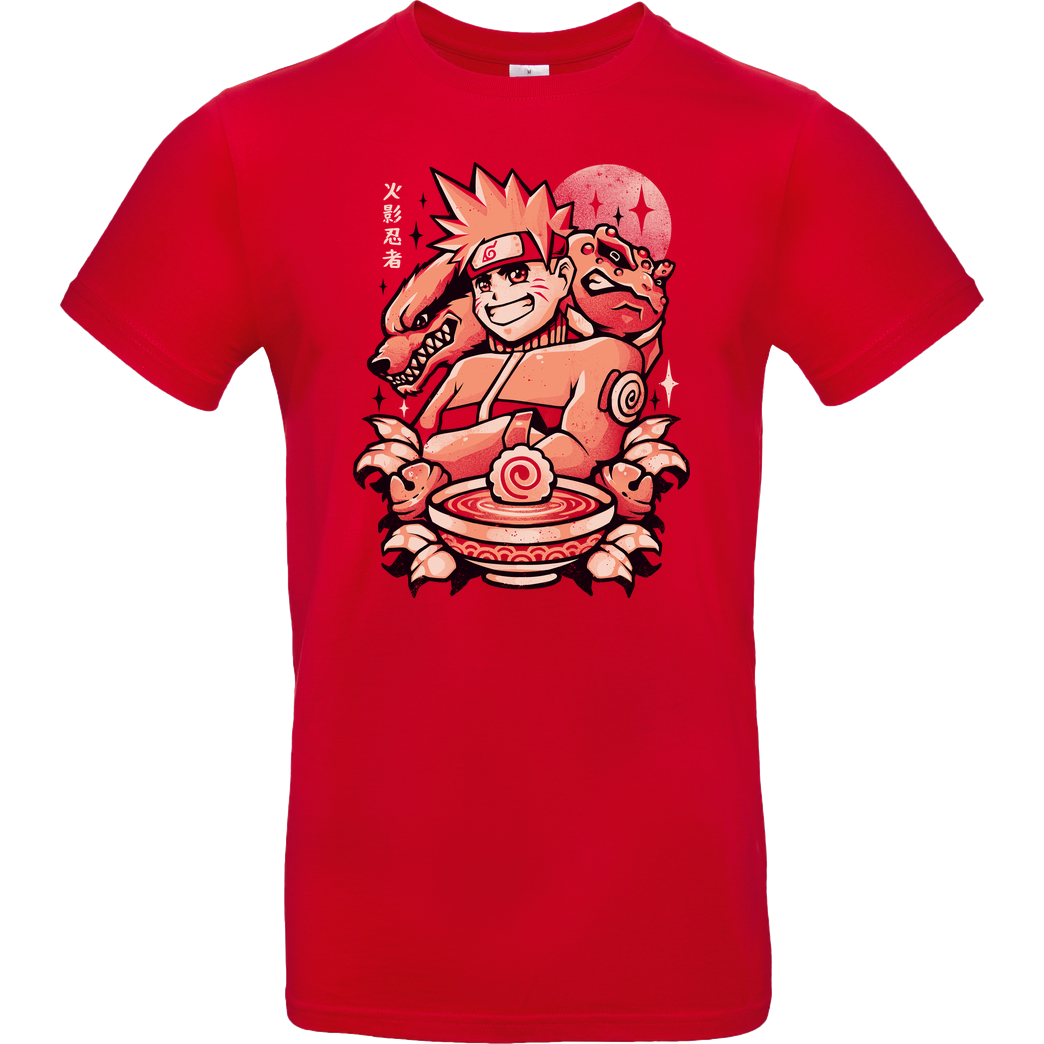 EduEly The Beast Boy T-Shirt B&C EXACT 190 - Rot