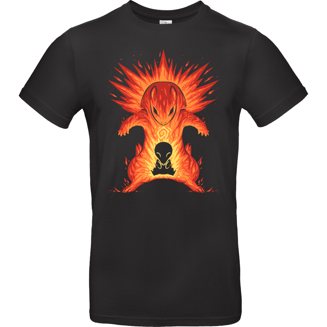 TechraNova The Explosion Within T-Shirt B&C EXACT 190 - Schwarz
