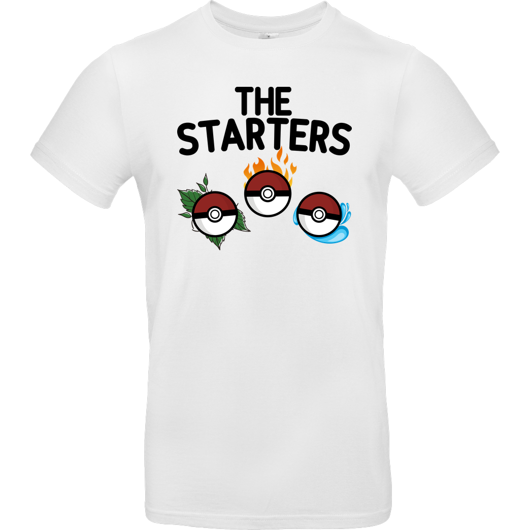 IamHaRa The Starters T-Shirt B&C EXACT 190 - Weiß