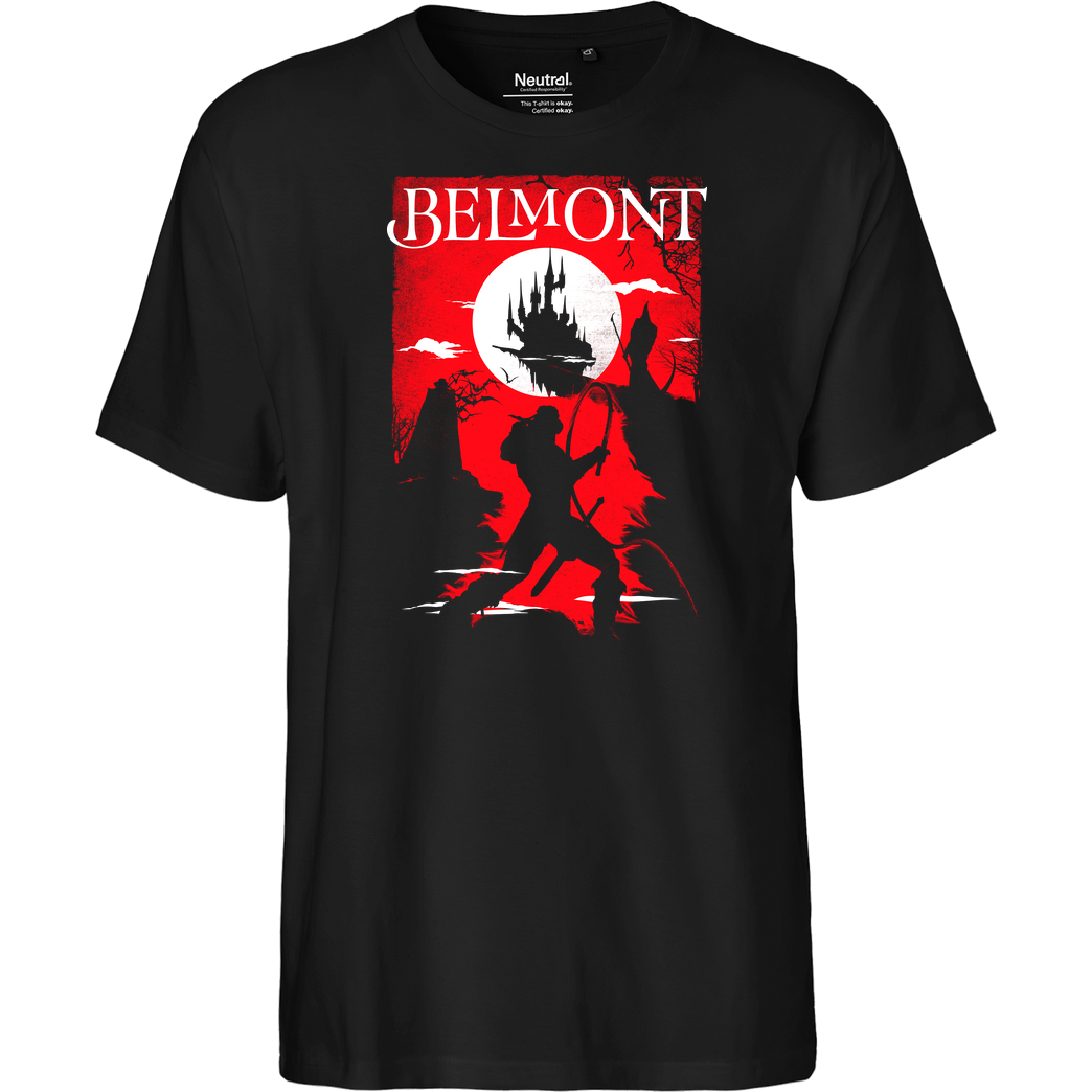 Rocketman Vampire Hunter T-Shirt Fairtrade T-Shirt - schwarz