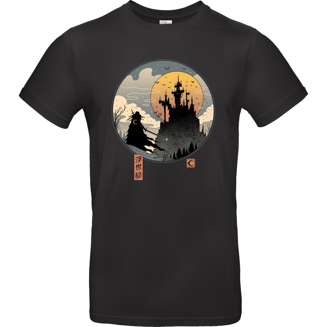Vincent Trinidad Vampire Slayer in Edo T-Shirt B&C EXACT 190 - Schwarz