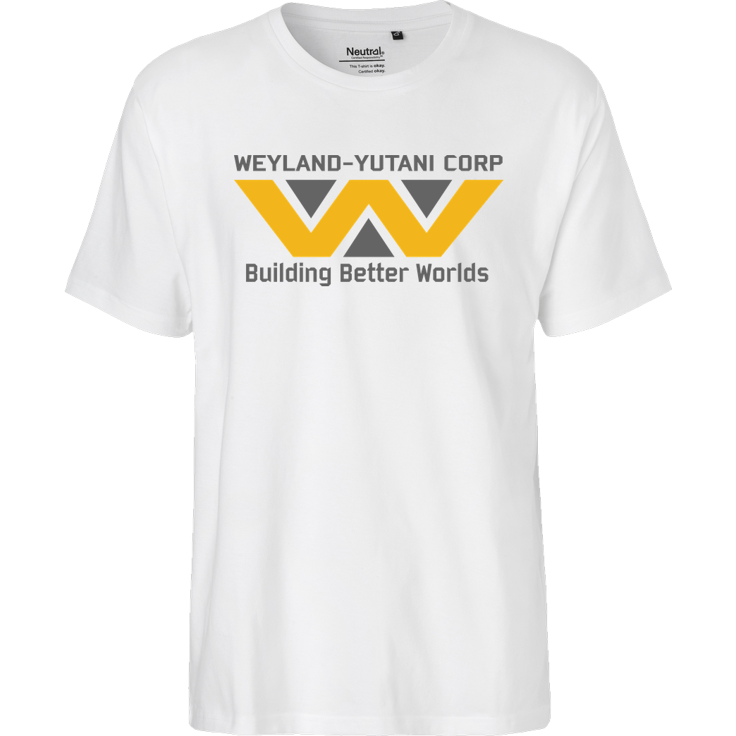 None Weyland-Yutani T-Shirt Fairtrade T-Shirt - weiß