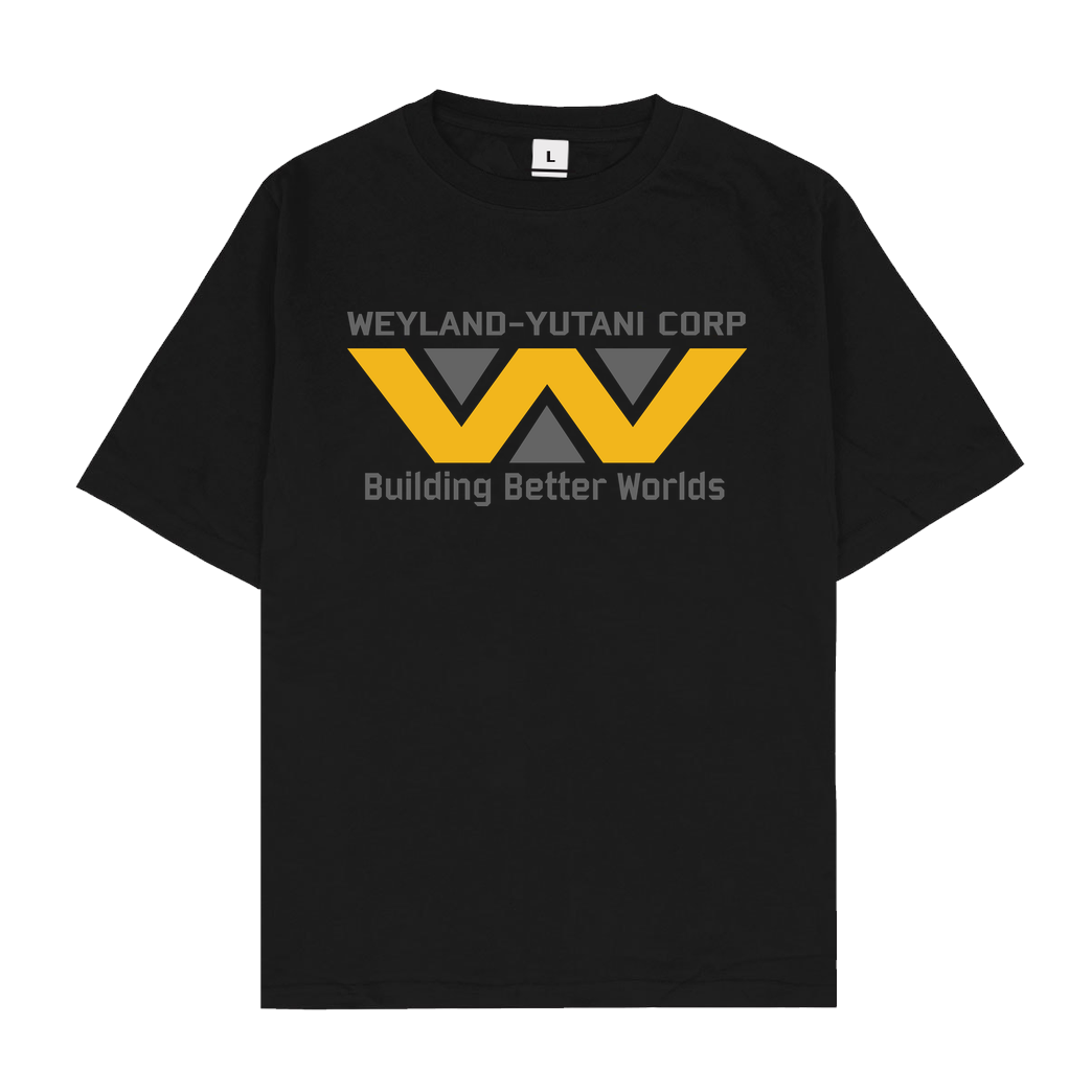 None Weyland-Yutani T-Shirt Oversize T-Shirt - Schwarz
