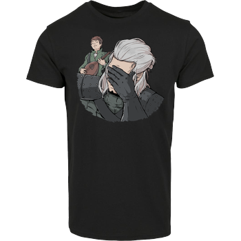 A Witchers Facepalm House Brand T-Shirt - Black