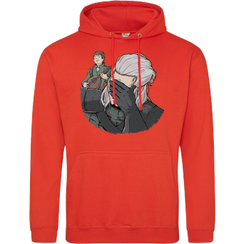 A Witchers Facepalm JH Hoodie - Orange