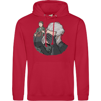 A Witchers Facepalm JH Hoodie - red