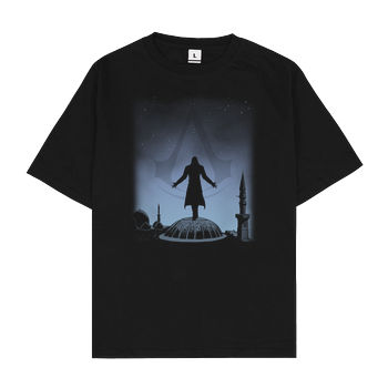 Assassin Oversize T-Shirt - Black