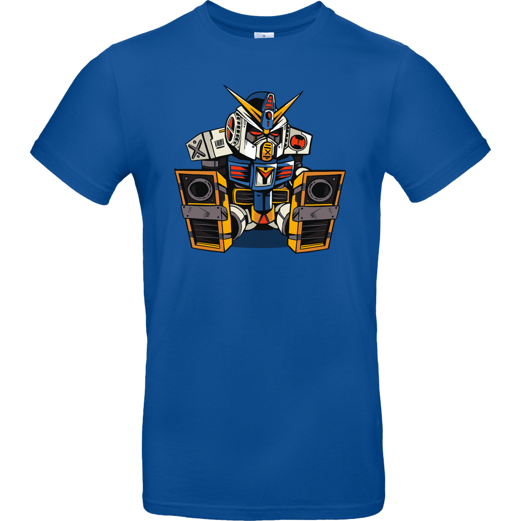 Jonz Baby Gundam T-Shirt B&C EXACT 190 - Royal Blue