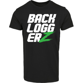 BackloggerZ - Logo House Brand T-Shirt - Black
