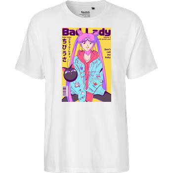 Bad Lady Fairtrade T-Shirt - white