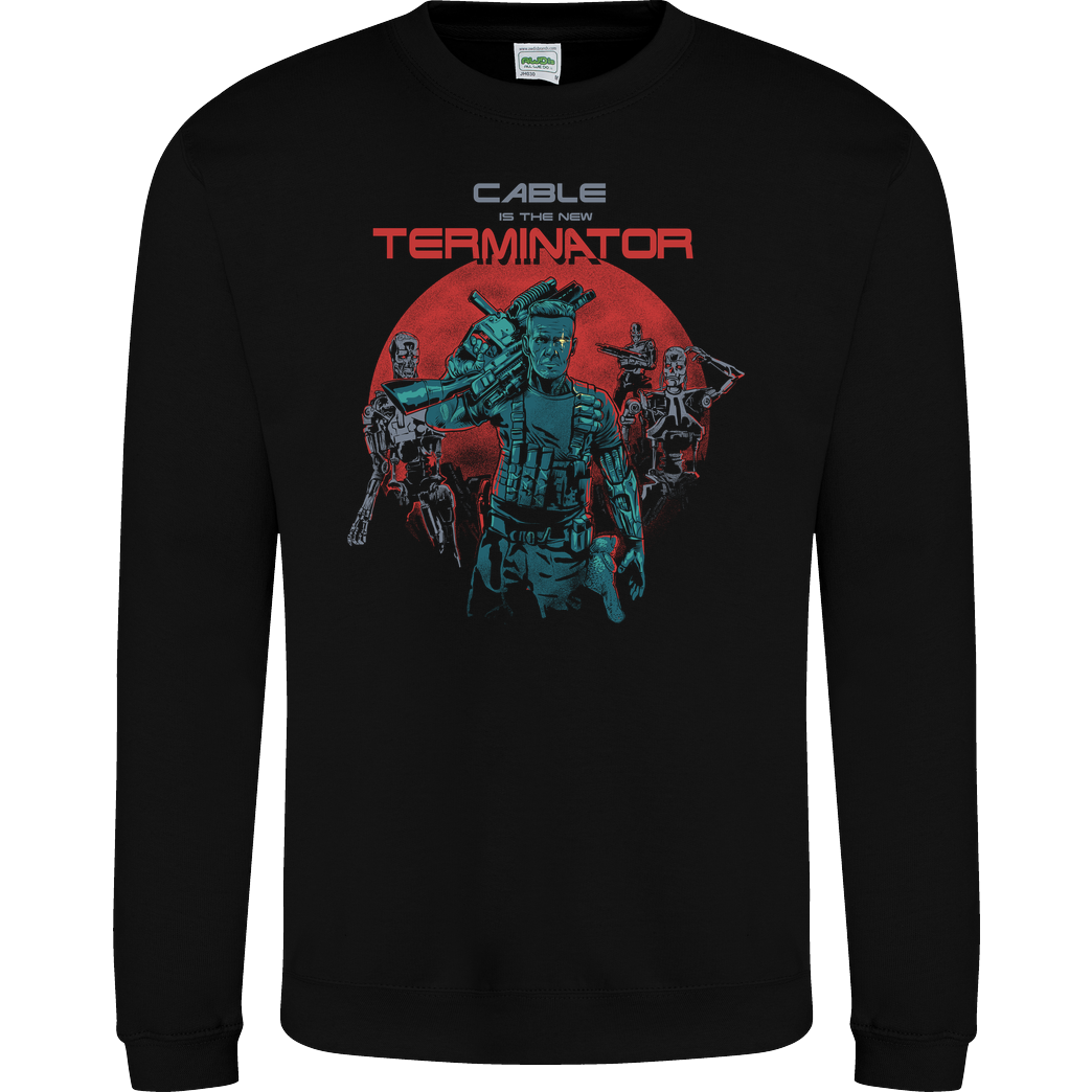 Gleydson Barboza Cable Terminator Sweatshirt JH Sweatshirt - Schwarz