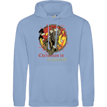 Christmas is cancelled JH Hoodie - sky blue