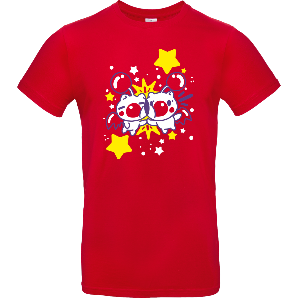 sketchdemao Closest Buddies T-Shirt B&C EXACT 190 - Red