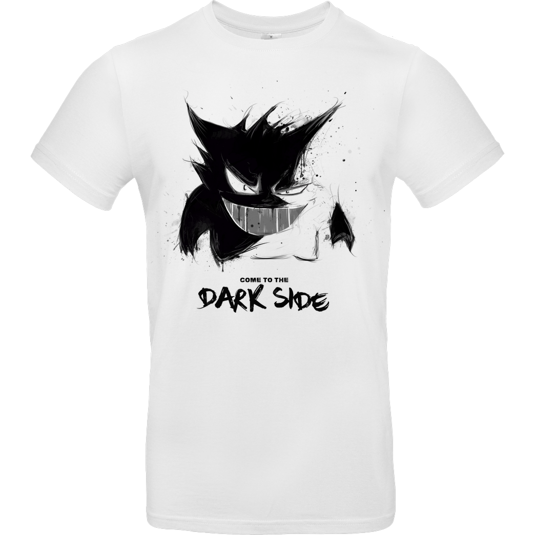 Mien Wayne Dark Side T-Shirt B&C EXACT 190 -  White