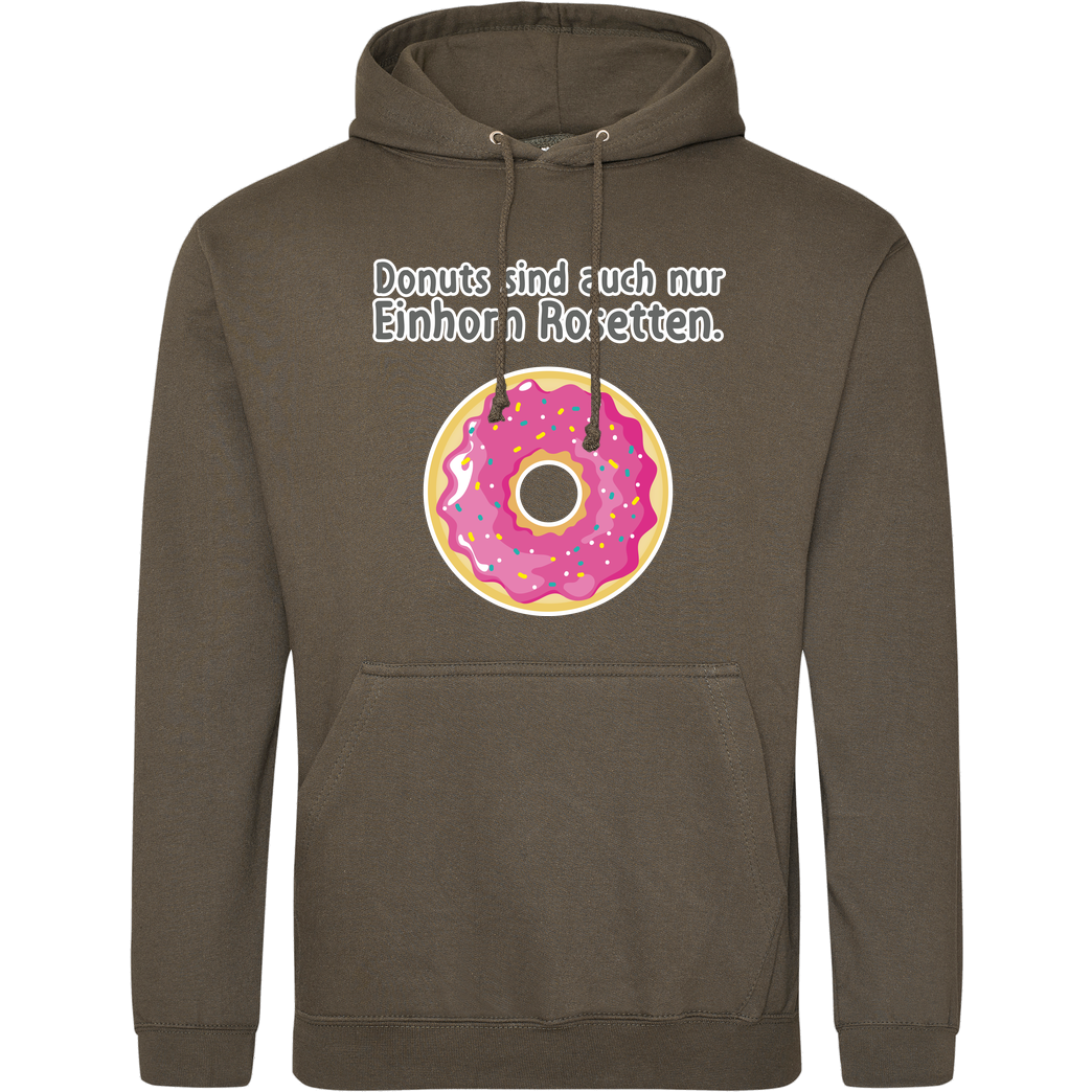 Kopfzirkus Donuts... Sweatshirt JH Hoodie - Khaki