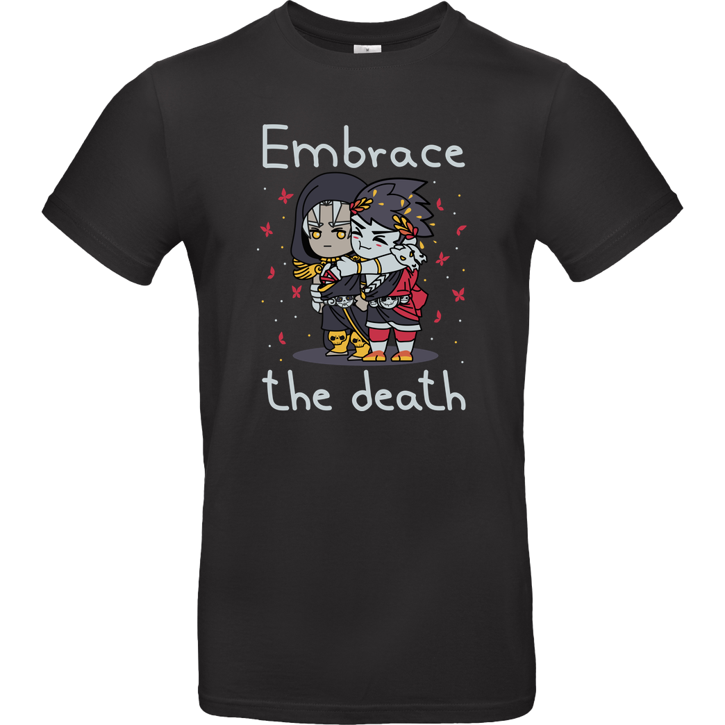 Domichan Embrace the death T-Shirt B&C EXACT 190 - Black