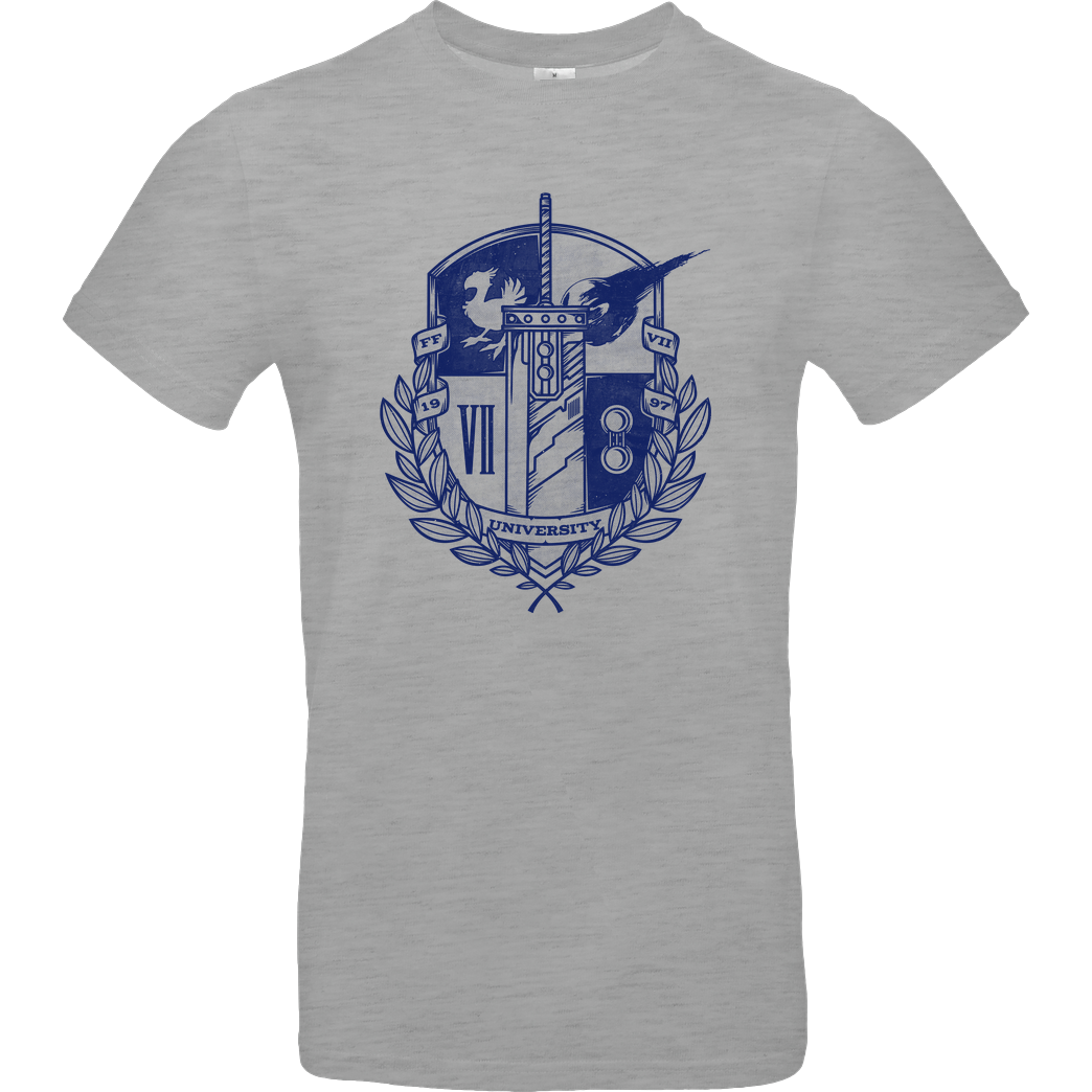 AlundrART Final University T-Shirt B&C EXACT 190 - heather grey