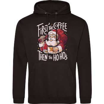 First the Coffee JH Hoodie - Schwarz