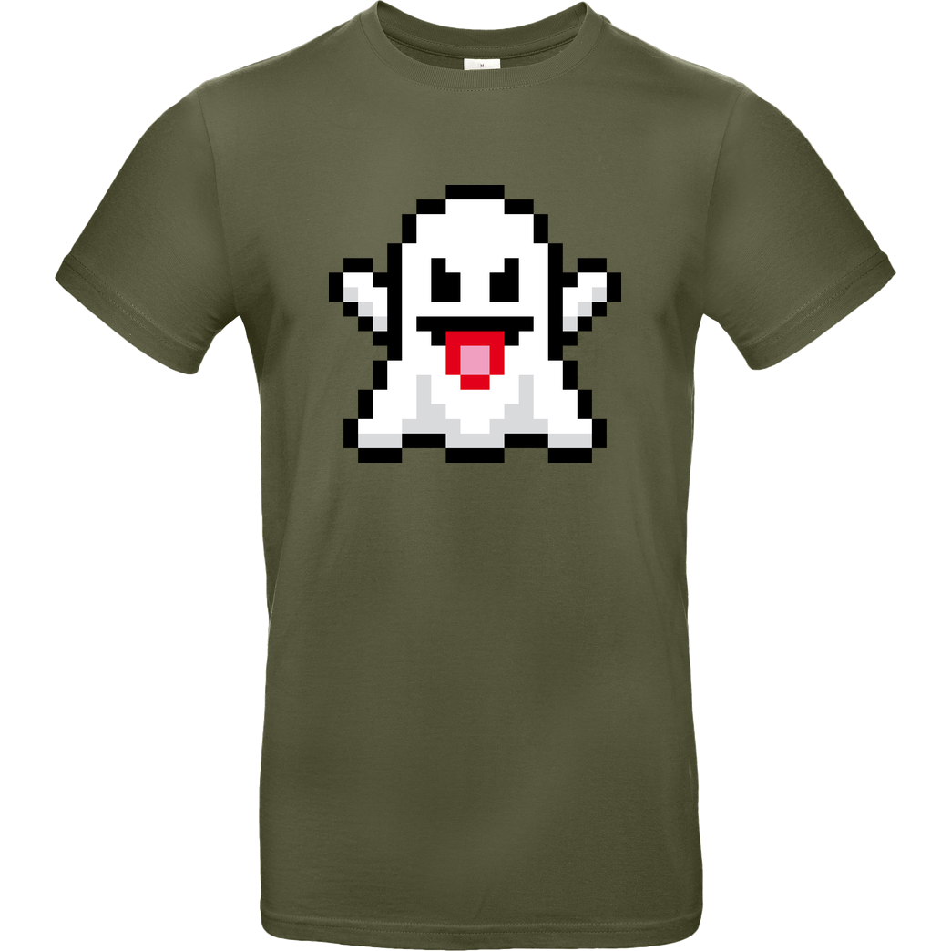 Geek Revolution Ghost T-Shirt B&C EXACT 190 - Khaki